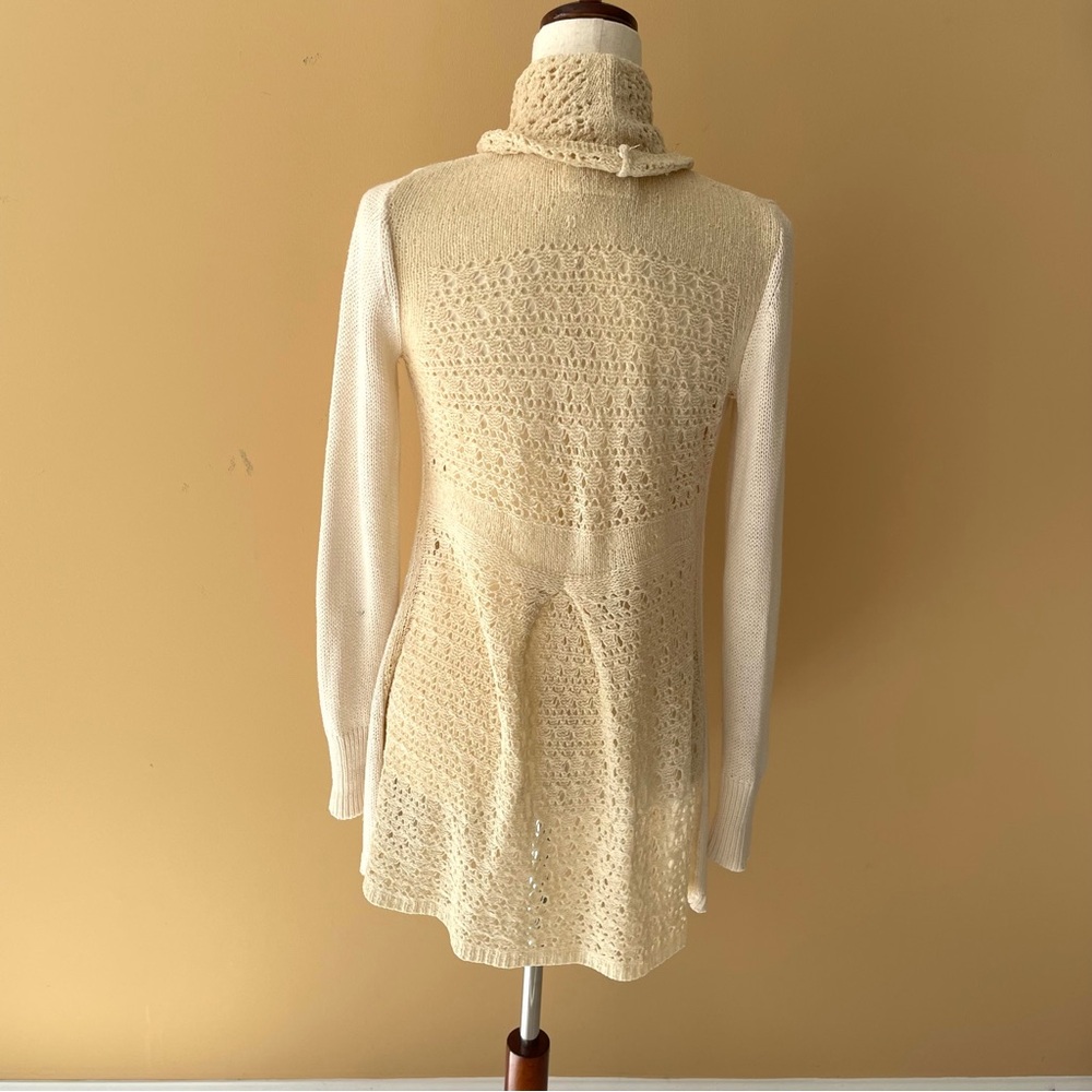 🔻LAST CHANCE🔻 ANGEL OF THE NORTH x ANTHROPOLOGIE Cotton Wool Open Cardigan - Picture 5 of 9
